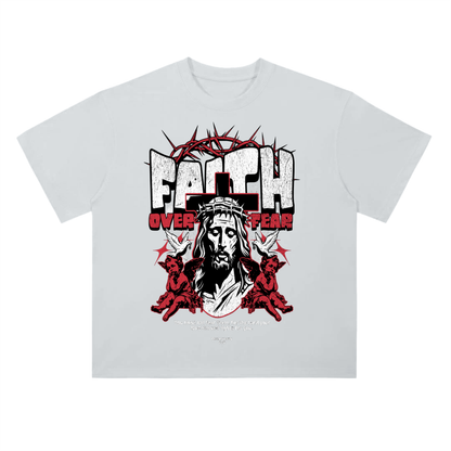 Heavyweight Drop Shoulder Cotton T-Shirt