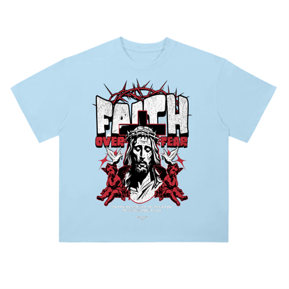 Heavyweight Drop Shoulder Cotton T-Shirt