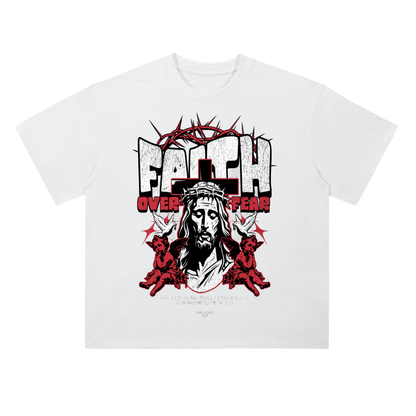 Heavyweight Drop Shoulder Cotton T-Shirt