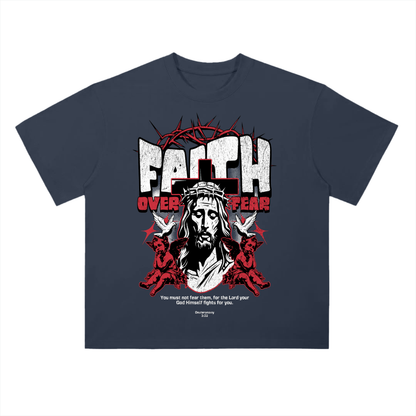 Heavyweight Drop Shoulder Cotton T-Shirt