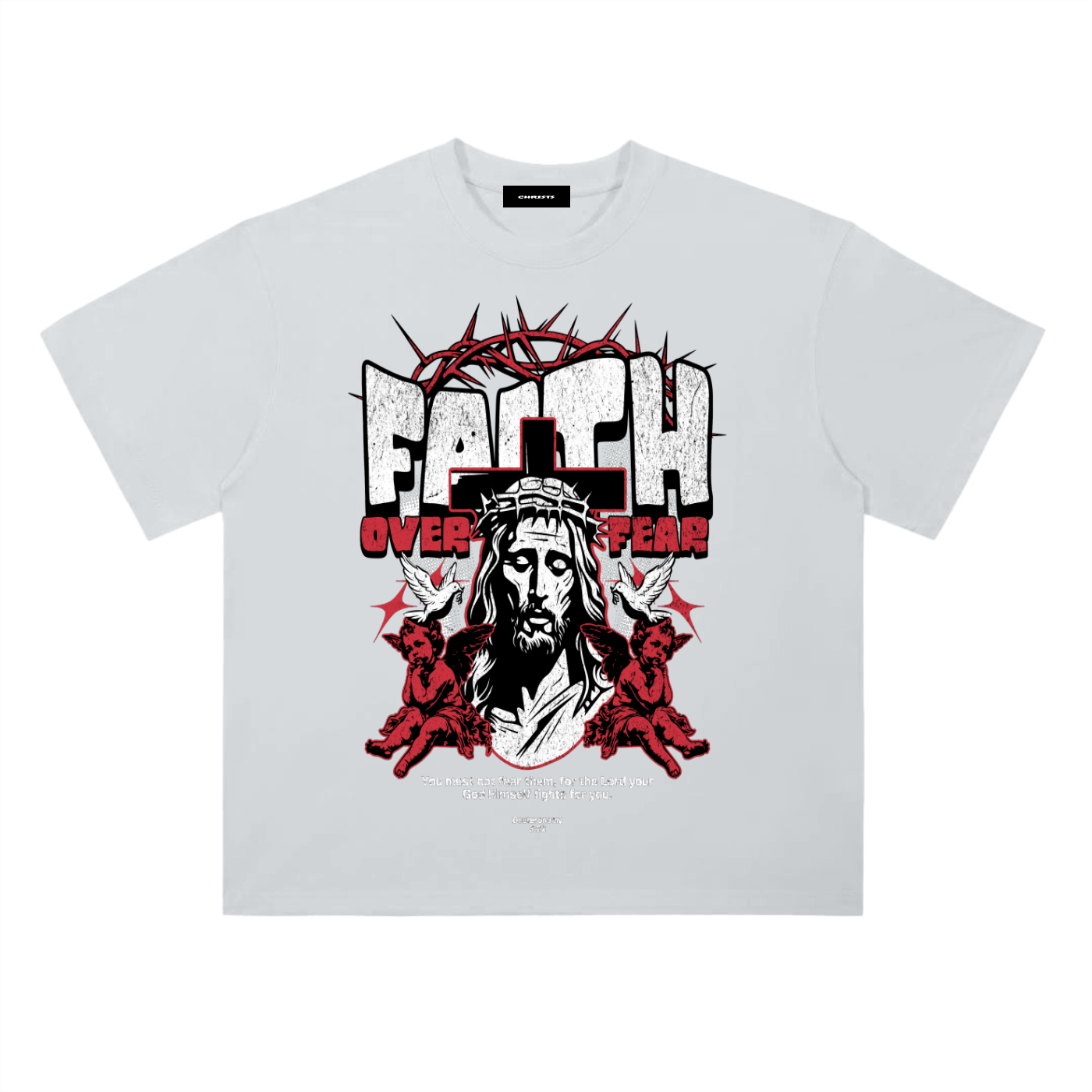 Heavyweight Drop Shoulder Cotton T-Shirt